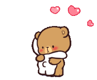 Hugs Hugging Sticker - Hugs Hugging Milk And Mocha Stickers