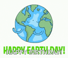 Earth Happy Earth Day GIF - Earth Happy Earth Day Recycling GIFs
