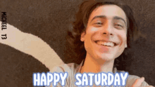 Happy Saturday Aidan Gallagher GIF - Happy Saturday Aidan Gallagher GIFs