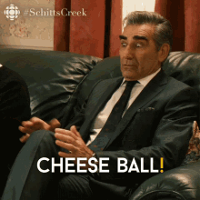 cheese ball johnny johnny rose eugene levy schitts creek