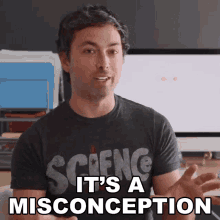 Its A Misconception Derek Muller GIF - Its A Misconception Derek Muller Veritasium GIFs