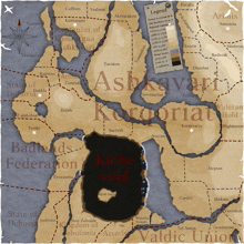a map of ashkavari shows the state of debora