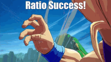Ratio Ratio Success GIF - Ratio Ratio Success Gohan Super Saiyan2 GIFs