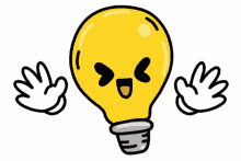 light bulb hi hello greetings idea bulb