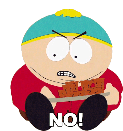 No Eric Cartman Sticker - No Eric Cartman South Park Stickers