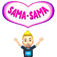 Miggi Sama Sama Sticker - Miggi Sama Sama Stickers