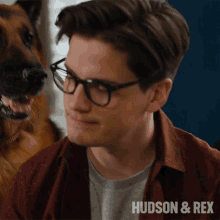 Dog Lick Jesse Mills GIF - Dog Lick Jesse Mills Hudson And Rex GIFs