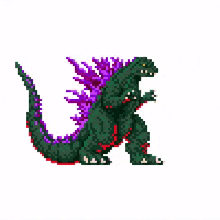 Pixel Art Millenium Godzilla GIF - Pixel Art Millenium Godzilla Godzilla 2000 GIFs