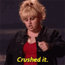 Sweet Victory GIF - Pitch Perfect Nailed It Crushed It GIFs