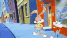 Babs Bunny Bugs Bunny GIF - Babs Bunny Bugs Bunny Come On Man GIFs
