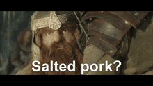Lord Of The Rings Salted Pork GIF - Lord Of The Rings Salted Pork Drool GIFs