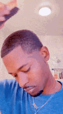 Black Boy Brushing Hair GIF - Black Boy Brushing Hair Brushing GIFs