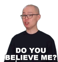 Do You Believe Me Christopher Cantada Sticker - Do You Believe Me Christopher Cantada Chris Cantada Force Stickers