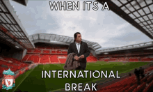 Liverpool International Break GIF
