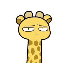 Giraffe Nope GIF - Giraffe Nope No GIFs