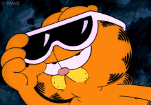 hey there garfield cool shades sunglasses