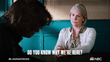 Do You Know Why We'Re Here Law And Order GIF