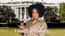Covid19 I Need Answers GIF - Covid19 I Need Answers White House GIFs