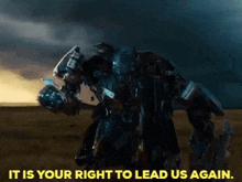 Transformers Optimus Prime GIF - Transformers Optimus Prime It Is Your Right To Lead Us Again GIFs