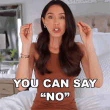 You Can Say No Shea Whitney GIF - You Can Say No Shea Whitney You Are Allowed To Refuse GIFs