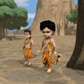 a cartoon of a boy in a tiger costume