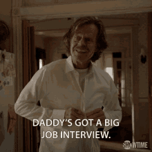 Daddy Big Job Interview GIF - Daddy Big Job Interview Getting Ready GIFs