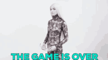 That Poppy The Game Is Over GIF - That Poppy The Game Is Over The Game GIFs