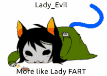 Lady Evil Lady Fart GIF - Lady Evil Lady Fart Kin Planet GIFs