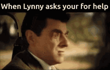 Lynny Help Lynny Mr Bean GIF - Lynny Help Lynny Mr Bean Eyes Open GIFs