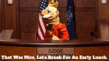 Sml Judge Strongbottom GIF - Sml Judge Strongbottom That Was Nice GIFs