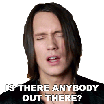 Is There Anybody Out There Pellek Sticker