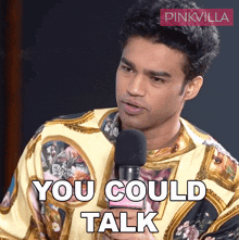 You Could Talk Babil Khan GIF - You Could Talk Babil Khan Pinkvilla GIFs