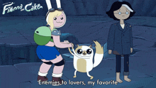 Enemies To Lovers My Favorite Fionna GIF - Enemies To Lovers My Favorite Fionna Cake GIFs