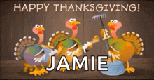 Happy Thanksgiving Turkey GIF