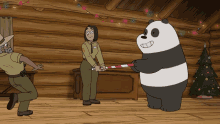Jugar El Limbo Panda GIF - Jugar El Limbo Panda Escandalosos GIFs