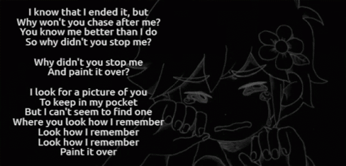 Песня why didn t you stop me