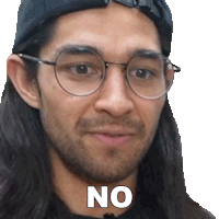 No Wil Dasovich Sticker - No Wil Dasovich Wil Dasovich Vlogs Stickers