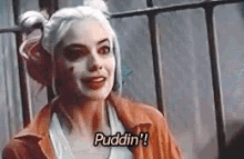 Harley Quinn Puddin GIF - Harley Quinn Puddin Margot Robbie GIFs