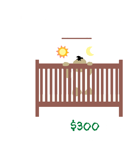 All Children Deserve To Sleep Tight Crib Sticker - All Children Deserve To Sleep Tight Sleep Tight Crib Stickers