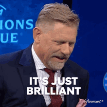Its Just Brilliant Peter Schmeichel GIF - Its Just Brilliant Peter Schmeichel Uefa Champions League GIFs