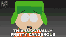 this is actually pretty dangerous kyle broflovski south park s16e6 i should have never gone ziplining