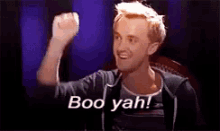 Boo Yah! GIF - Draco Congrats Harrypotter GIFs