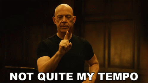 Not Quite My Tempo Jk Simmons GIF - Not Quite My Tempo Jk Simmons Fletcher  - Discover & Share GIFs