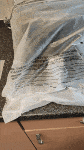a plastic bag that says to avoid danger of suffocation keep this plastic bag away from babies and children