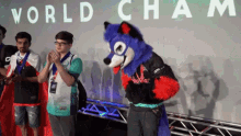 Sonic Fox Hands Up GIF - Sonic Fox Hands Up Medal GIFs