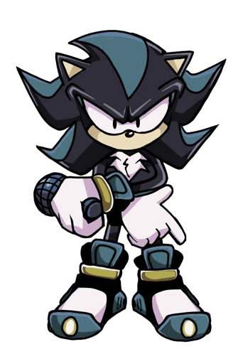 Mephiles The Dark Sonic 06 Sticker - Mephiles The Dark Sonic 06