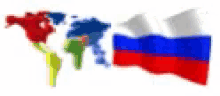 russia flag waving flag