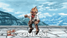 fox mccloud come on come at me bring it on fight me