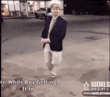 Dance White Boy Getting It GIF