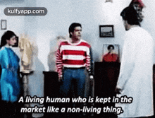 A Living Human Who Is Kept In Themarket Like A Non-living Thing,.Gif GIF